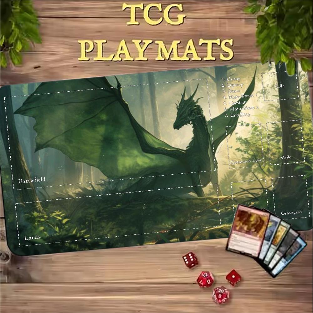 بساط لعب ألعاب البطاقات TCG بت - مراجعة Tradescantia Purple وسعره